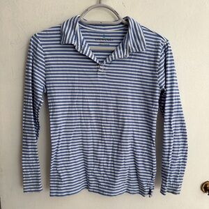 Crewcuts (J. Crew Kids) 100% Cotton Long Sleeved Polo, Size 10